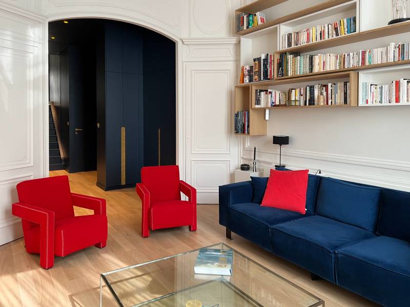 Agencement intérieur et rénovation d'un appartement haussmannien à Lyon