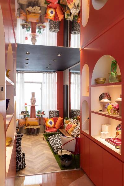 Décoration et agencement d'une boutique à Paris