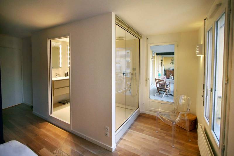 Aménagment d'une suite parentale dans un duplex à Paris