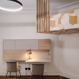 Rénovation et agencement d’un bel appartement haussmannien à Paris