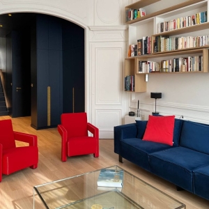 Rénovation et agencement intérieur d’un bel appartement Haussmannien à Lyon 6