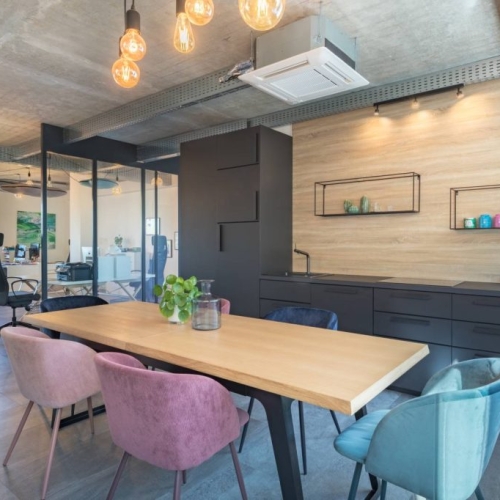 Aménagement d’un plateau de bureaux en open space à Lyon