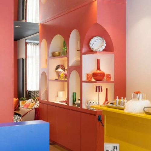 Aménagement intérieur d’une boutique de décoration à Neuilly-sur-Seine