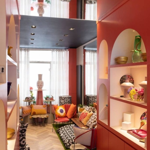 Aménagement intérieur d’une boutique de décoration à Neuilly-sur-Seine
