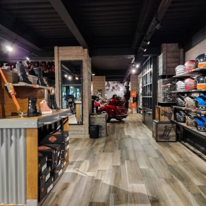 Architecte d’intérieur à Lyon pour la conception d’une concession Harley-Davidson unique