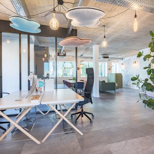Aménagement d’un plateau de bureaux en open space à Lyon