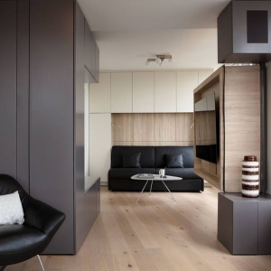 Agencement et aménagement intérieur d’un grand appartement contemporain en duplex à Paris